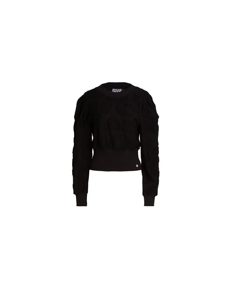 Versace Jeans TOPS - Sweatshirtsauf YOOX.COM Schwarz