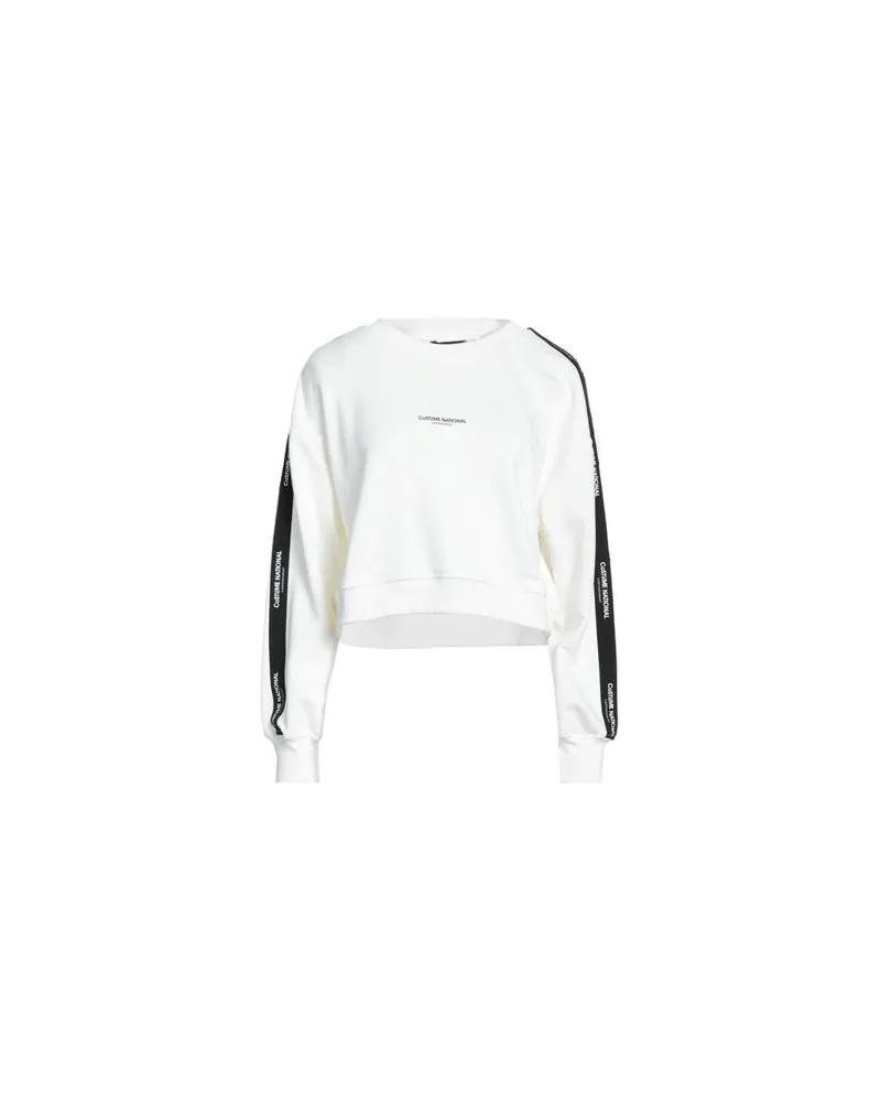 CoSTUME NATIONAL TOPS - Sweatshirtsauf YOOX.COM Weiß