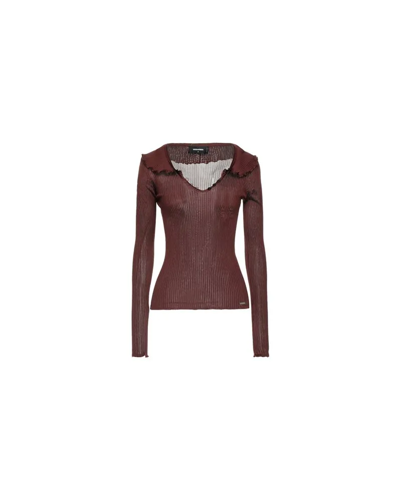 Dsquared2 STRICKWAREN - Pulloverauf YOOX.COM Braun