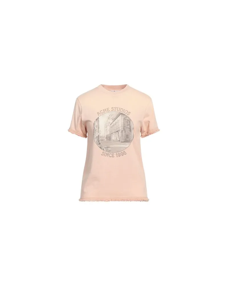 Acne Studios TOPS - T-shirtsauf YOOX.COM Hellrosa