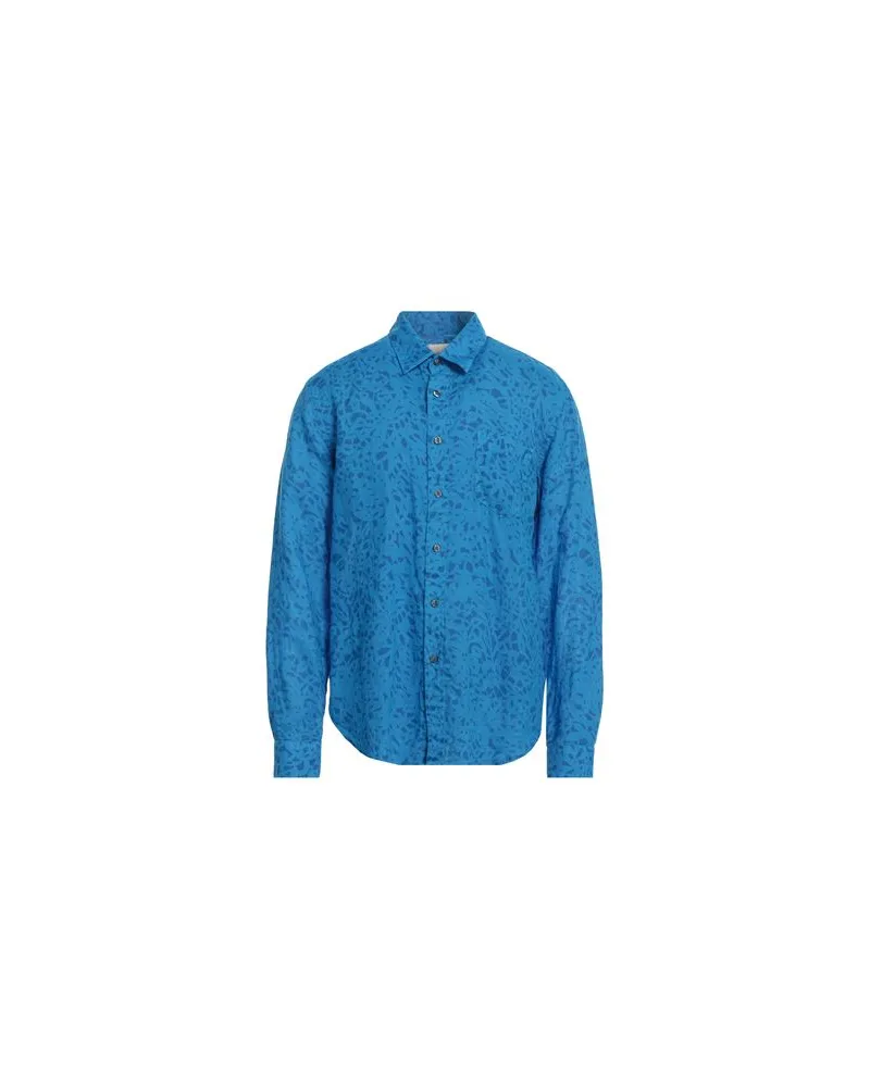 120% Lino TOPS - Hemdenauf YOOX.COM Azurblau