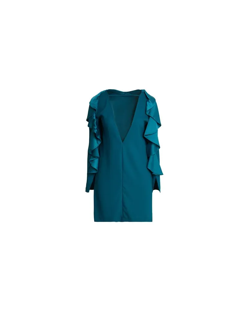 Suoli KLEIDER - Mini-Kleiderauf YOOX.COM Aquamarin