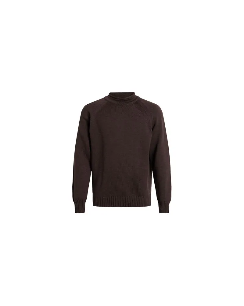 Zanone STRICKWAREN - Rollkragenpulloverauf YOOX.COM Schokobraun