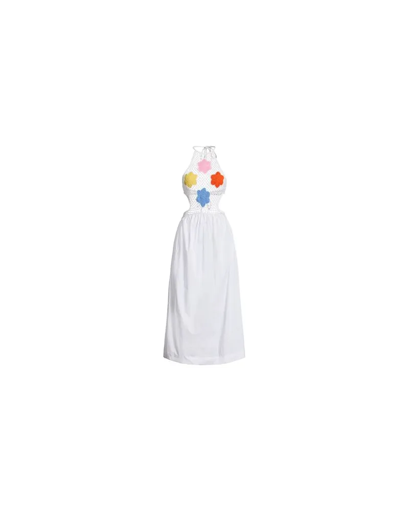 STAUD KLEIDER - Maxi-Kleiderauf YOOX.COM Weiß