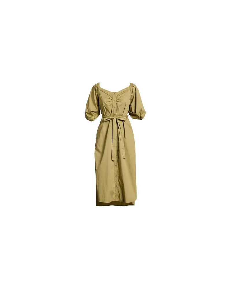 STAUD KLEIDER - Maxi-Kleiderauf YOOX.COM Militärgrün