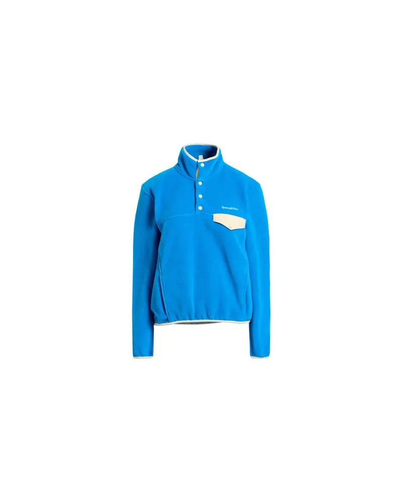 SPORTY & RICH TOPS - Sweatshirtsauf YOOX.COM Azurblau