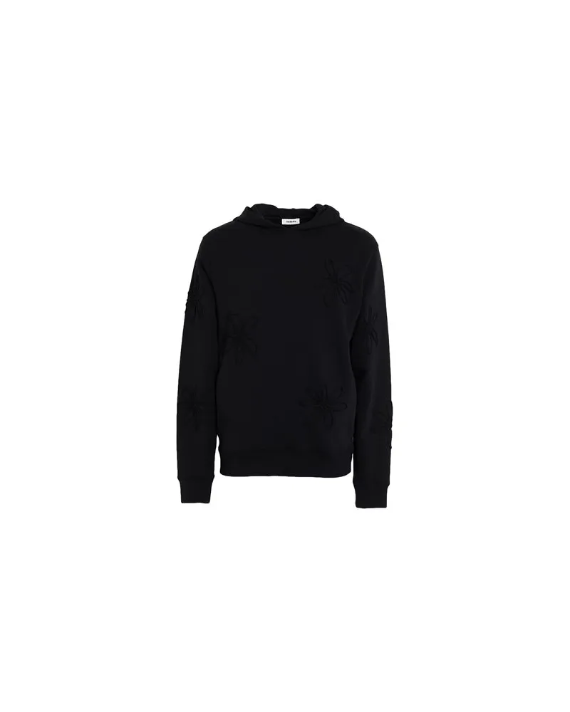Sandro TOPS - Sweatshirtsauf YOOX.COM Schwarz