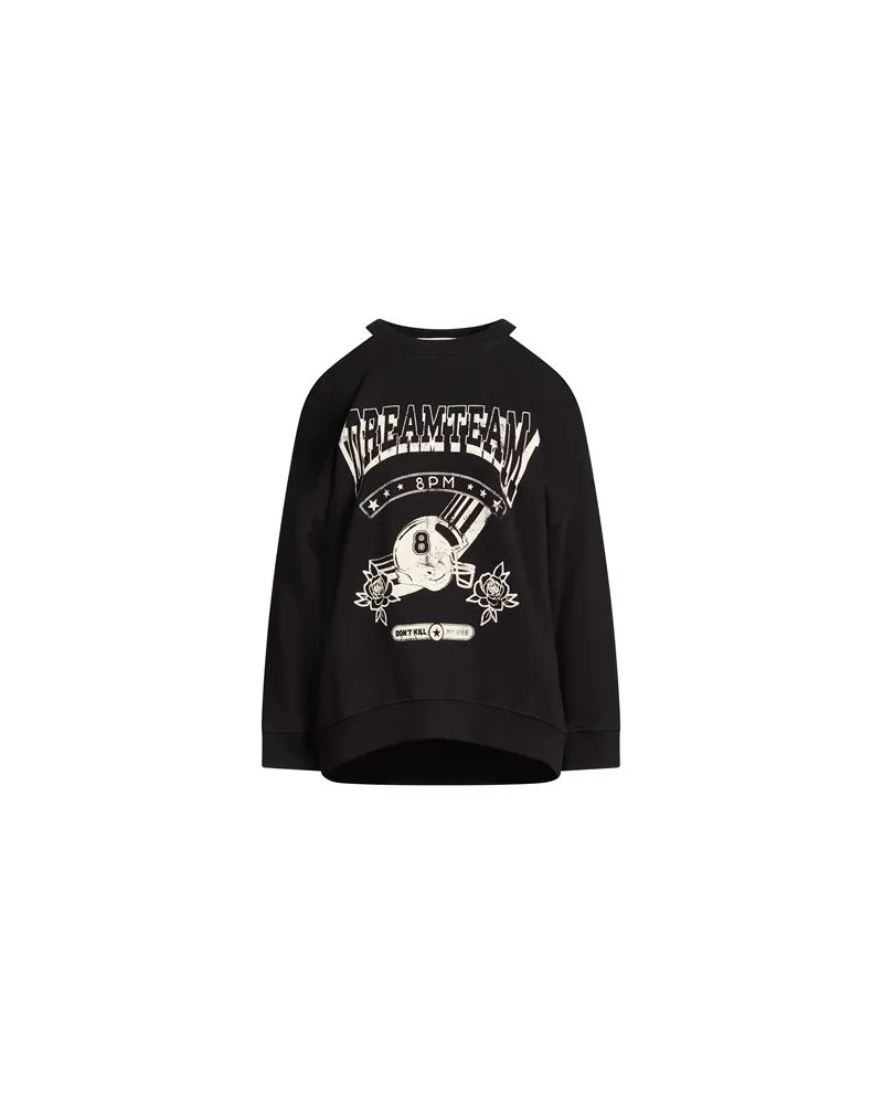 8PM CONSCIOUS - TOPS - Sweatshirtsauf YOOX.COM Schwarz