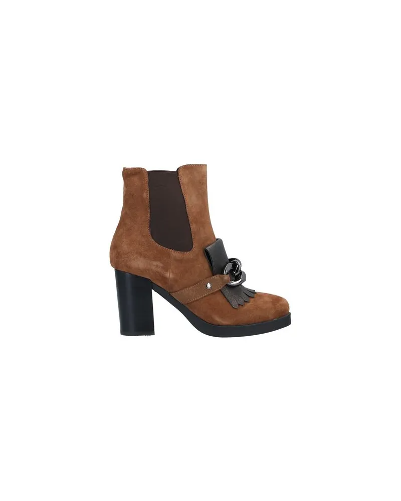 Luciano Barachini OGGI - SCHUHE - Stiefelettenauf YOOX.COM Braun