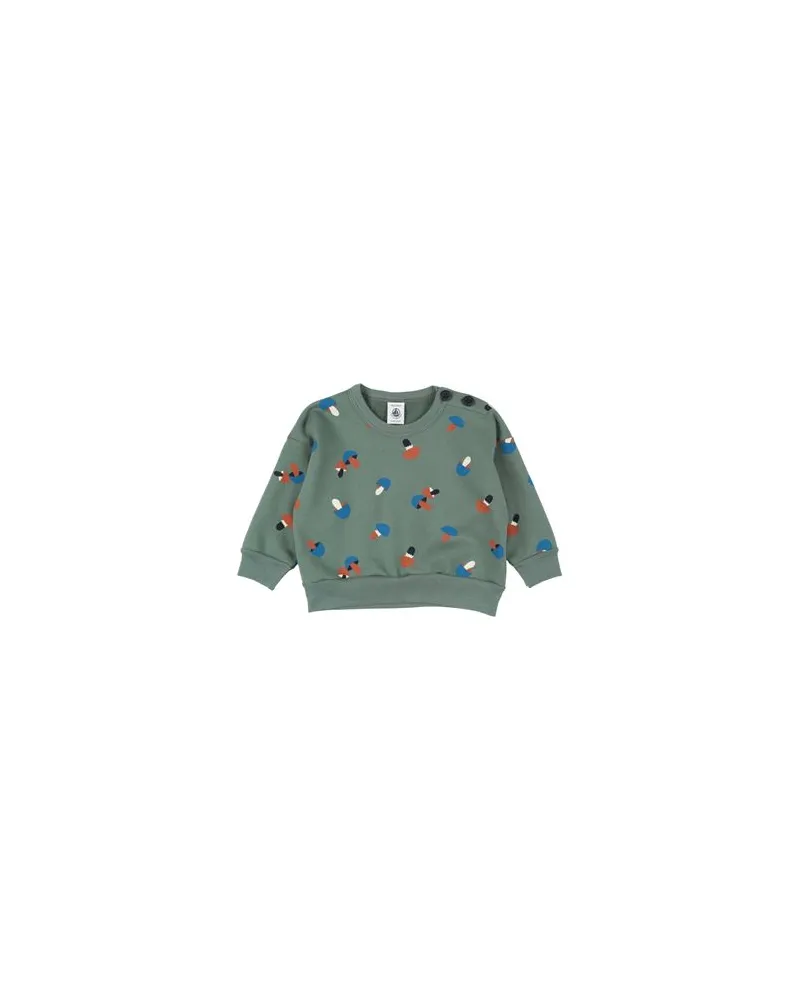 Petit Bateau TOPS - Sweatshirtsauf YOOX.COM Militärgrün