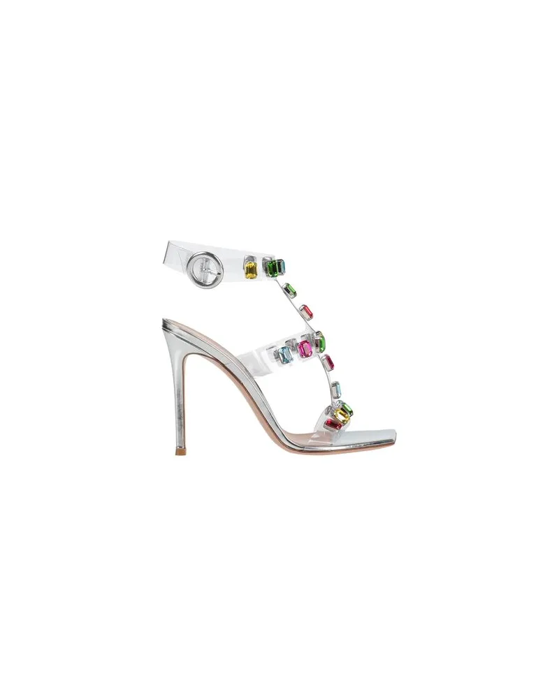 Gianvito Rossi SCHUHE - Sandalenauf YOOX.COM Transparent