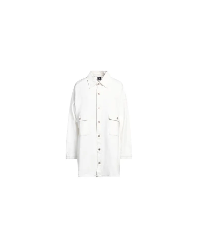 Adriano Goldschmied TOPS - Jeanshemdenauf YOOX.COM Weiß