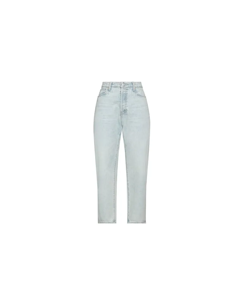 Mother HOSEN & RÖCKE - Jeanshosenauf YOOX.COM Blau