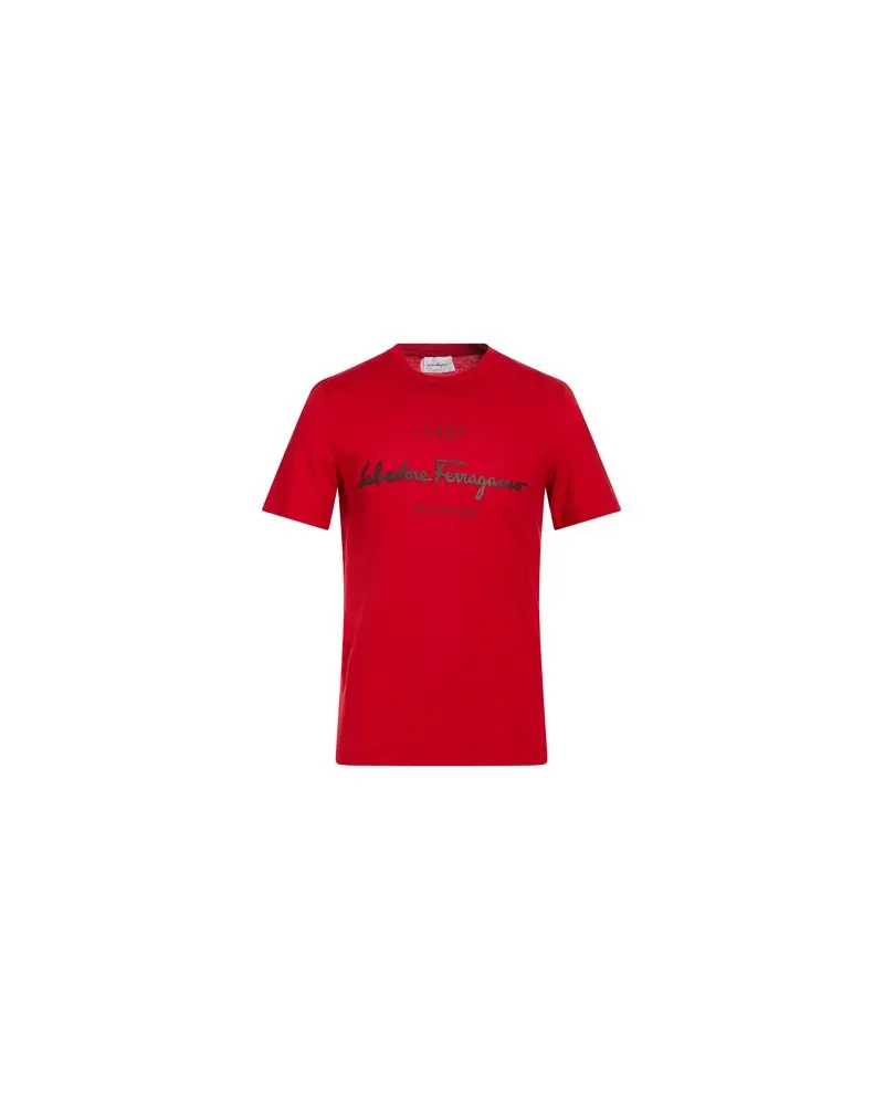 Ferragamo TOPS - T-shirtsauf YOOX.COM Rot
