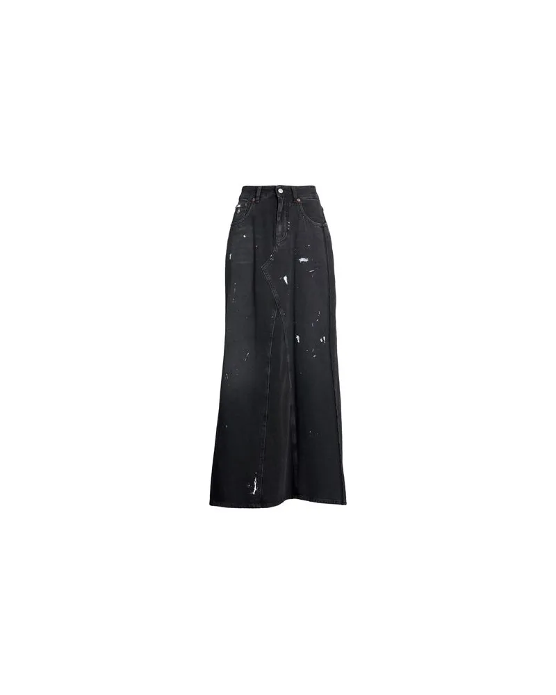 Maison Margiela HOSEN & RÖCKE - Jeansröckeauf YOOX.COM Schwarz