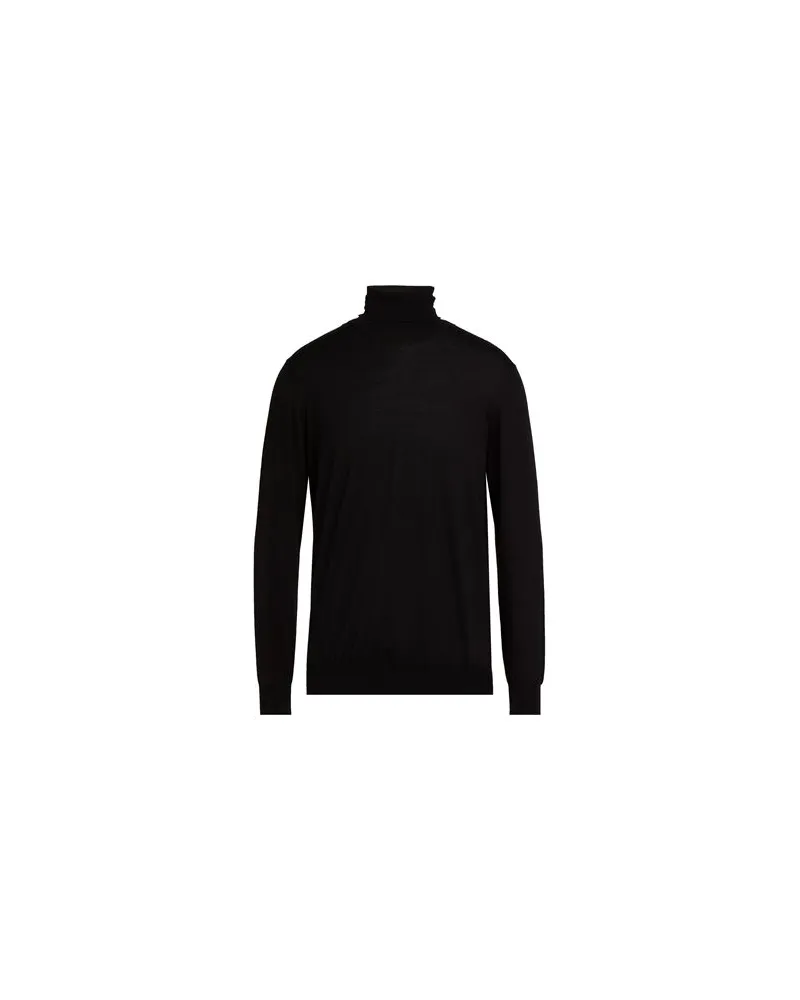 LARDINI STRICKWAREN - Rollkragenpulloverauf YOOX.COM Schwarz