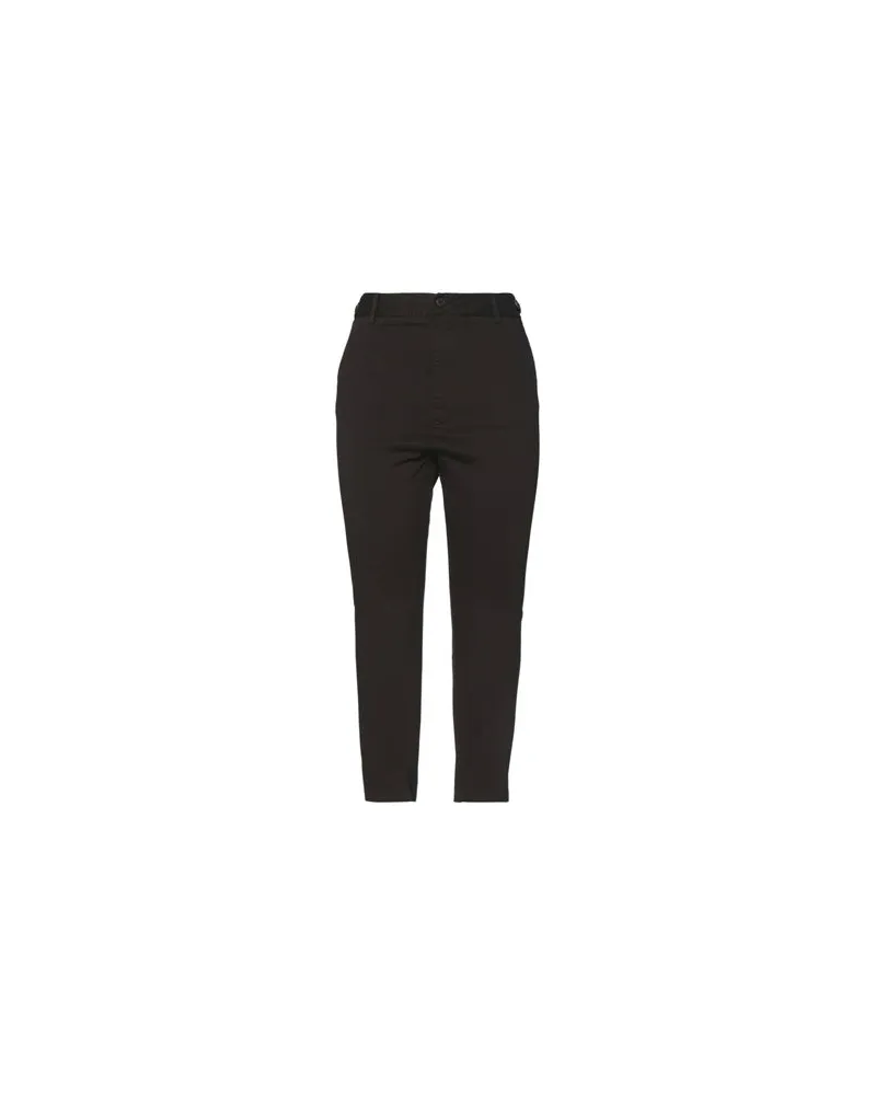 VIRNA DRÒ HOSEN & RÖCKE - Hosenauf YOOX.COM Dunkelbraun
