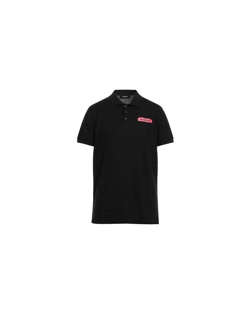 Dsquared2 TOPS - Poloshirtsauf YOOX.COM Schwarz