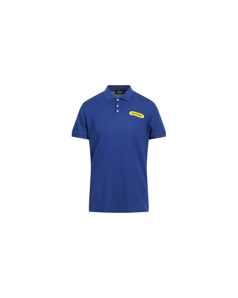 Dsquared2 TOPS - Poloshirtsauf YOOX.COM Blau