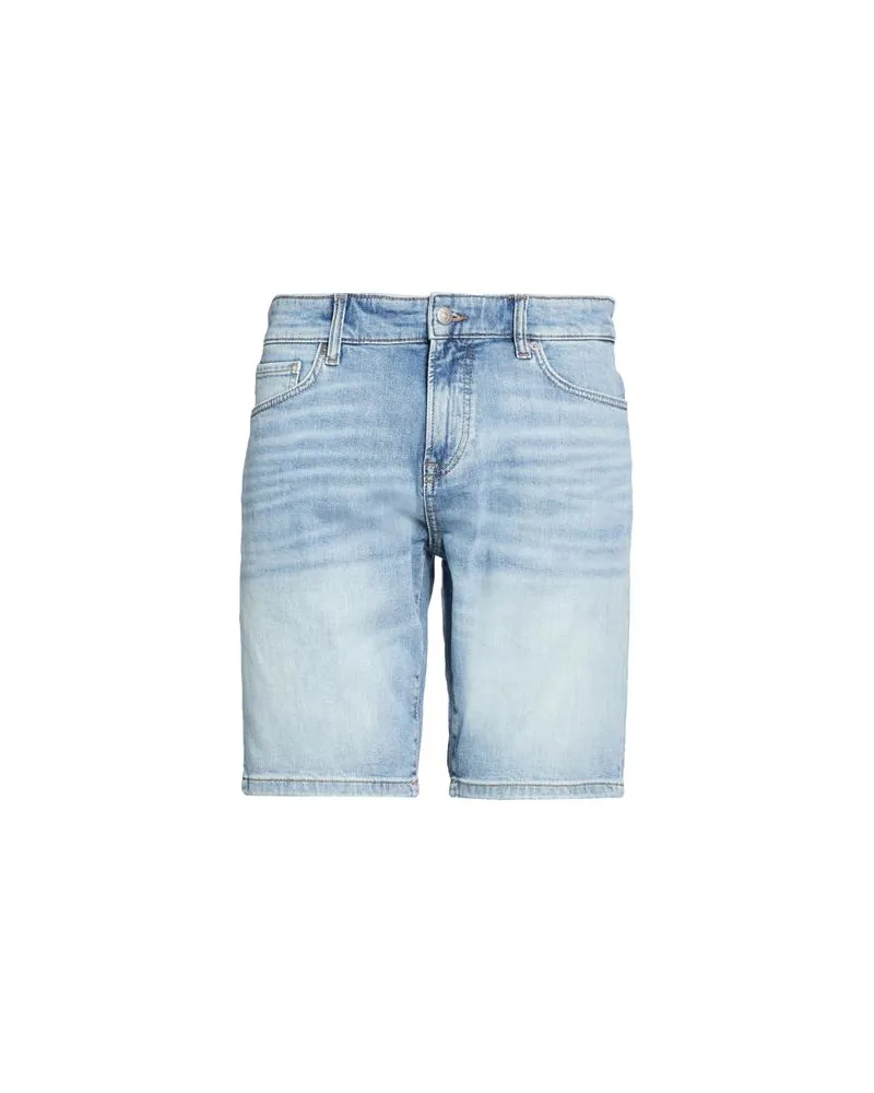 HUGO BOSS HOSEN & RÖCKE - Jeansshortsauf YOOX.COM Blau