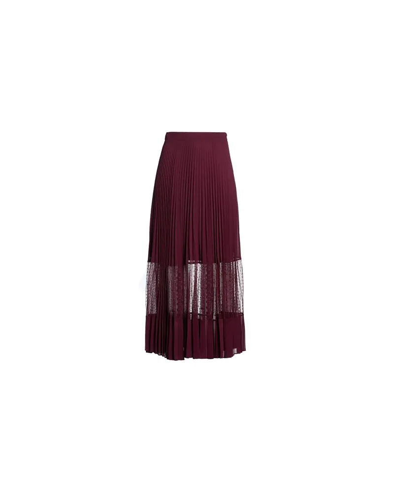 Twin-Set HOSEN & RÖCKE - Maxi-Röckeauf YOOX.COM Bordeaux