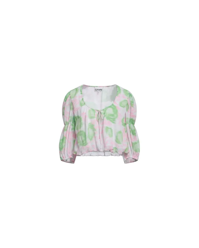 Ganni TOPS - Topsauf YOOX.COM Grün