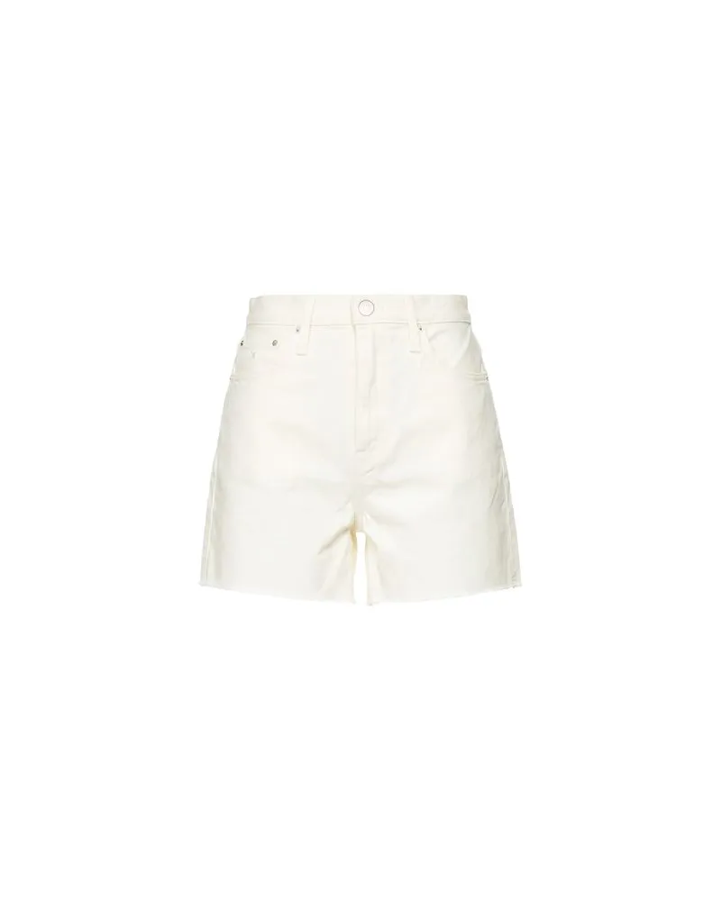 Calvin Klein HOSEN & RÖCKE - Jeansshortsauf YOOX.COM Elfenbein