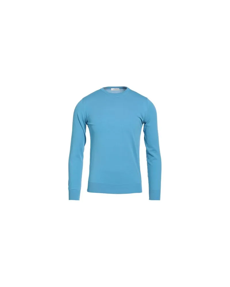 PANICALE Cashmere STRICKWAREN - Pulloverauf YOOX.COM Azurblau