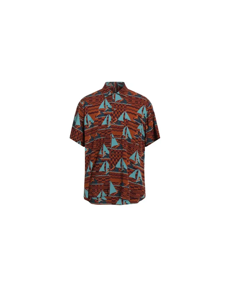 Caliban TOPS - Hemdenauf YOOX.COM Braun
