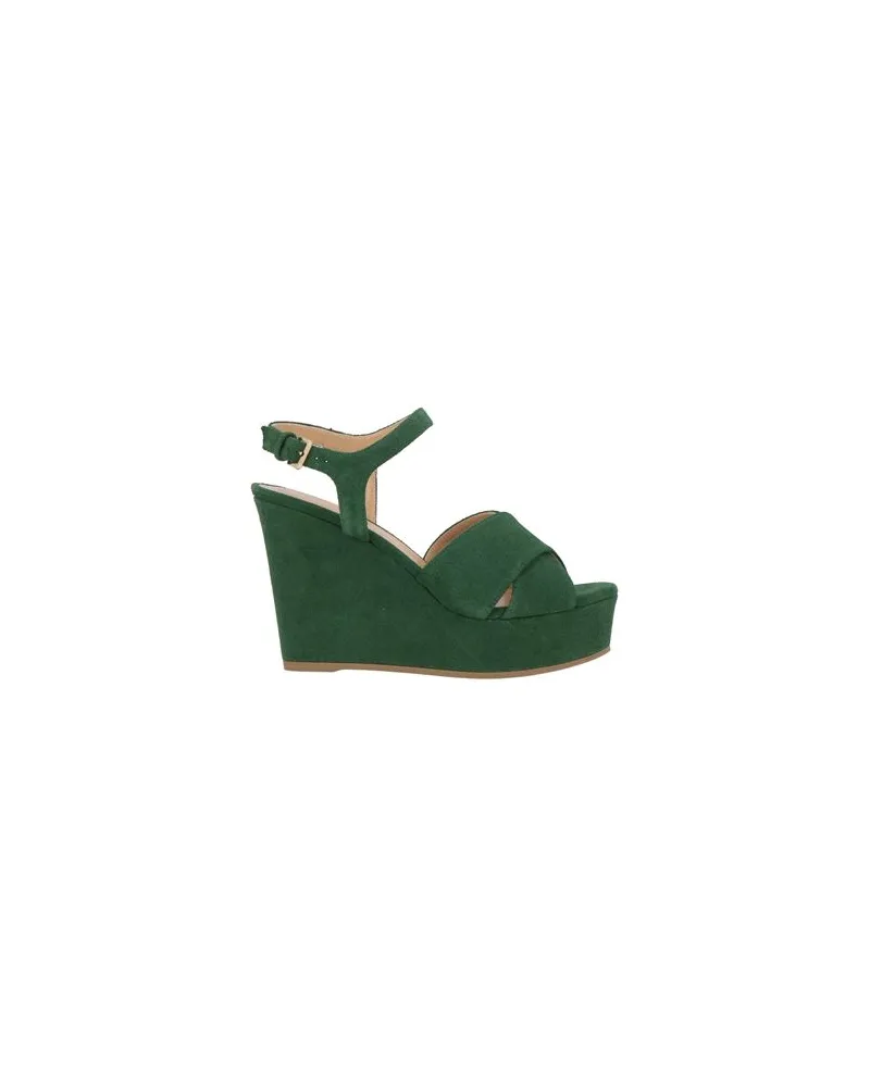 Sergio Rossi SCHUHE - Sandalenauf YOOX.COM Grün
