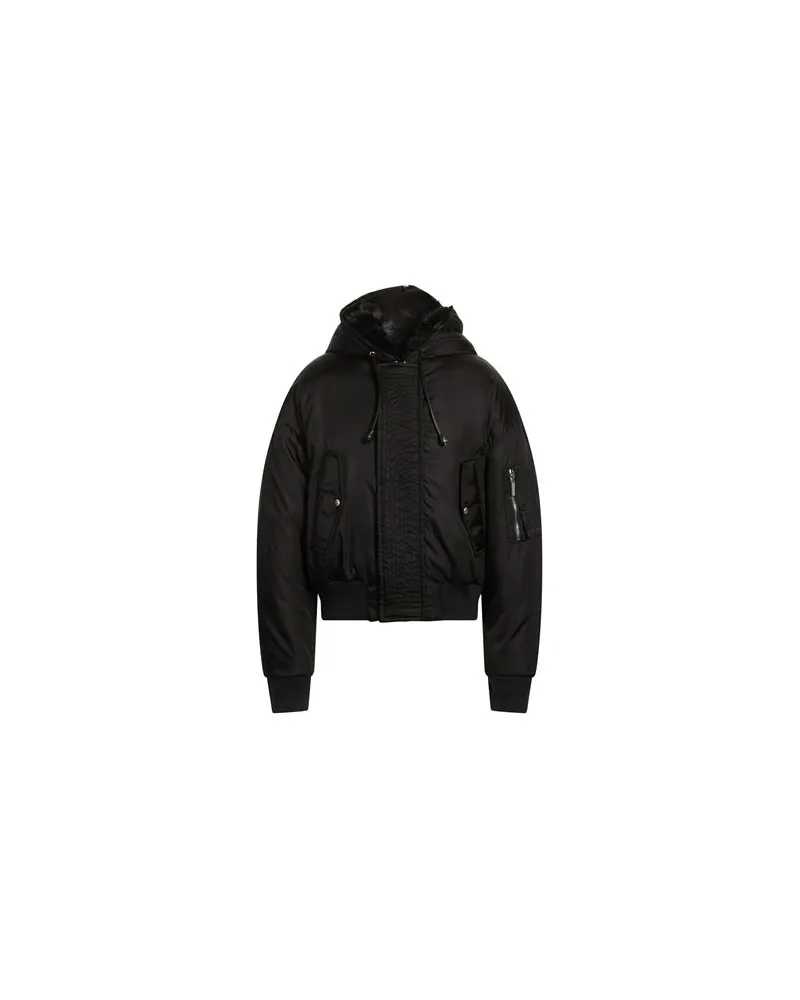 Dsquared2 JACKEN & MÄNTEL - Pufferjacken & Daunenjackenauf YOOX.COM Schwarz