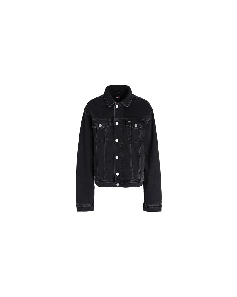 Tommy Hilfiger JACKEN & MÄNTEL - Jeansjacken/Mäntelauf YOOX.COM Schwarz