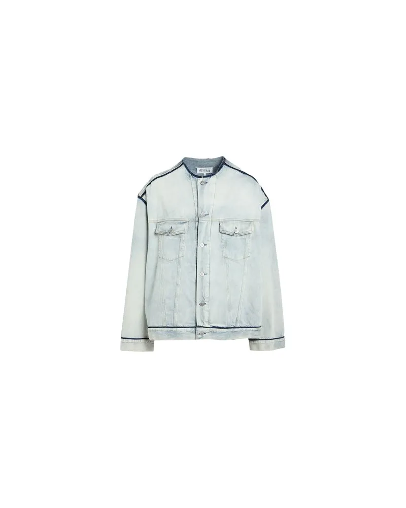 Maison Margiela JACKEN & MÄNTEL - Jeansjacken/Mäntelauf YOOX.COM Blau