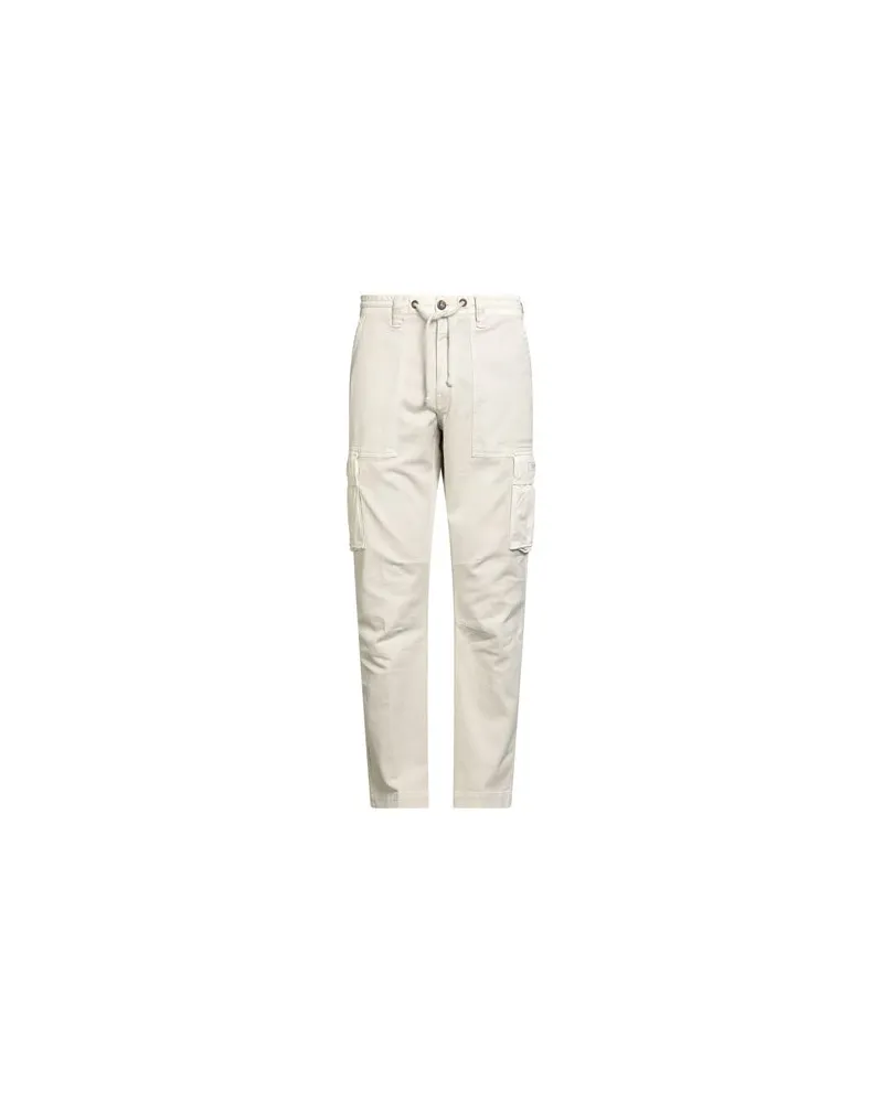 Aeronautica Militare HOSEN & RÖCKE - Hosenauf YOOX.COM Cremeweiß