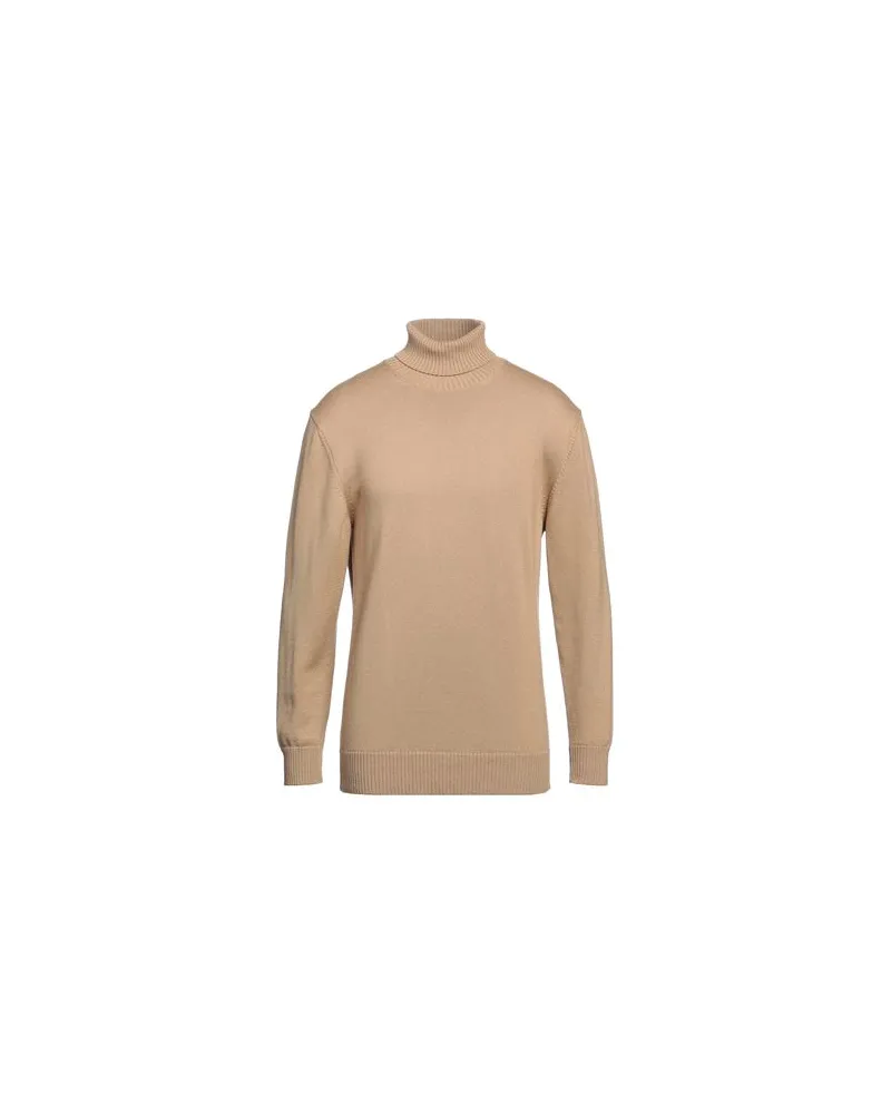 HOSIO STRICKWAREN - Rollkragenpulloverauf YOOX.COM Kamel
