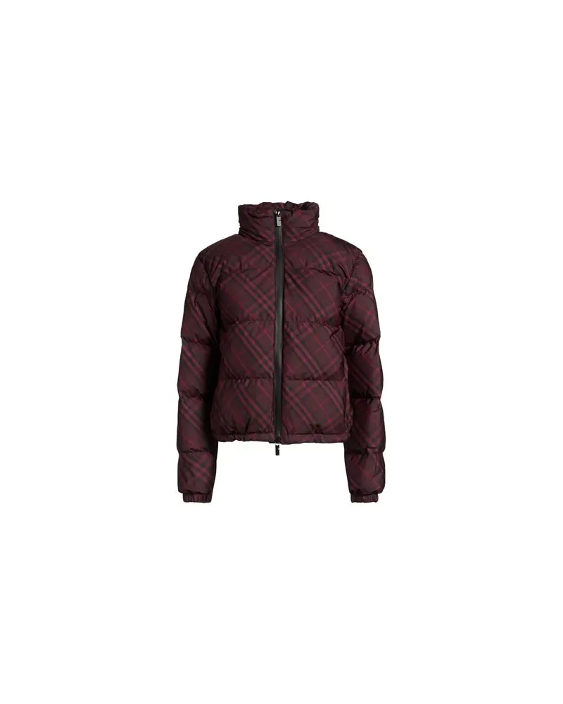 Burberry JACKEN & MÄNTEL - Pufferjacken & Daunenjackenauf YOOX.COM Bordeaux