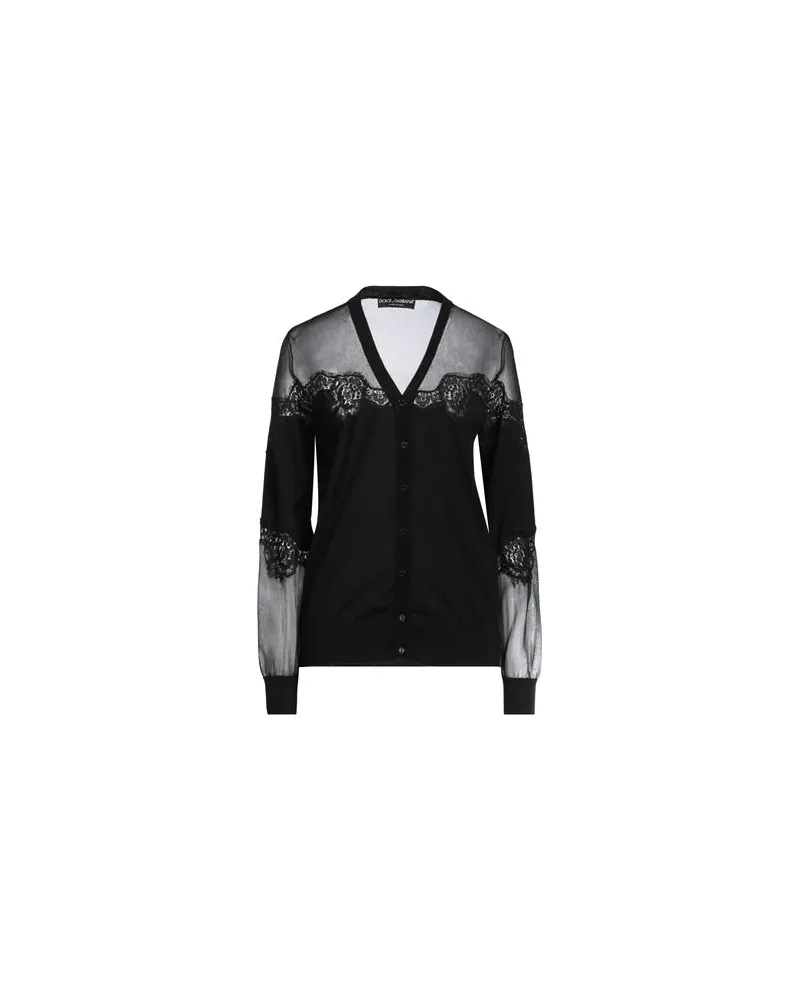 Dolce & Gabbana STRICKWAREN - Strickjackenauf YOOX.COM Schwarz