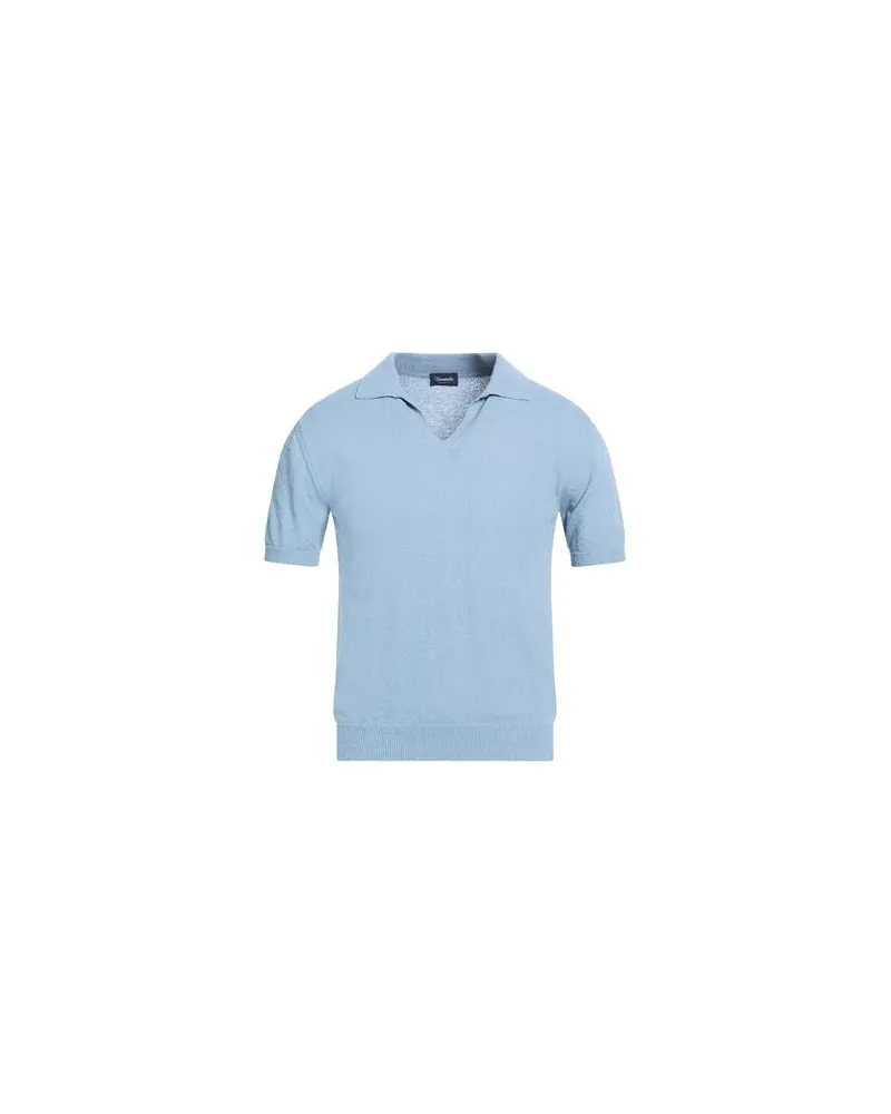 Drumohr  TOPS - Poloshirtsauf YOOX.COM Taubenblau