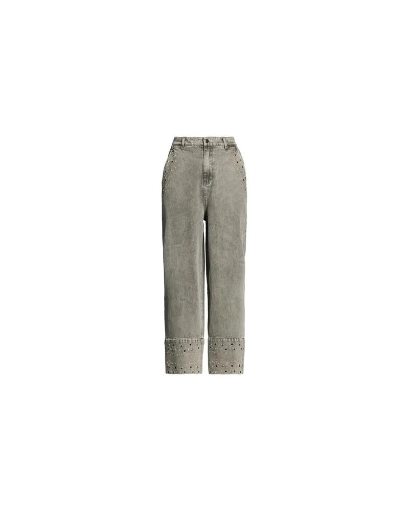 Isabelle Blanche HOSEN & RÖCKE - Jeanshosenauf YOOX.COM Grau