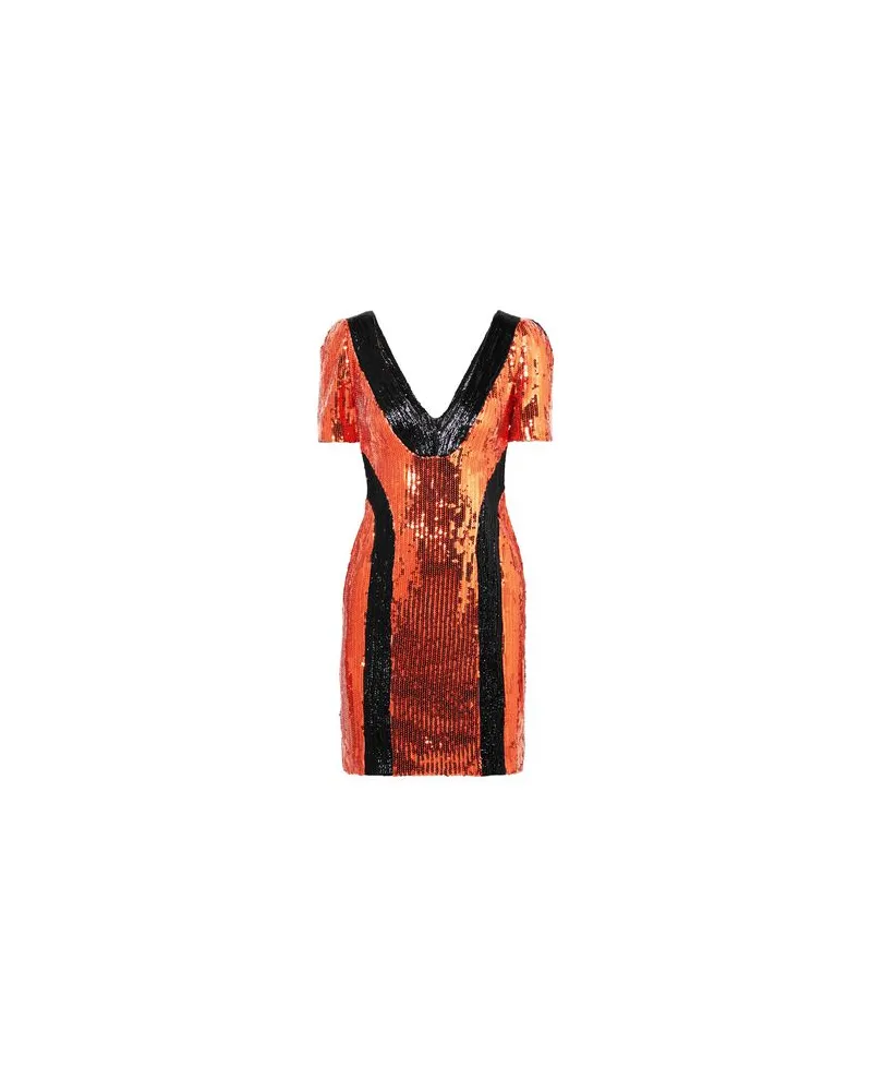 GALVAN KLEIDER - Mini-Kleiderauf YOOX.COM Rostrot