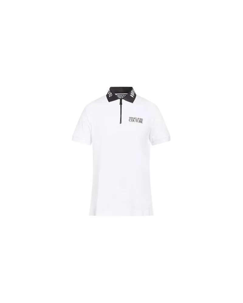 Versace Jeans TOPS - Poloshirtsauf YOOX.COM Weiß