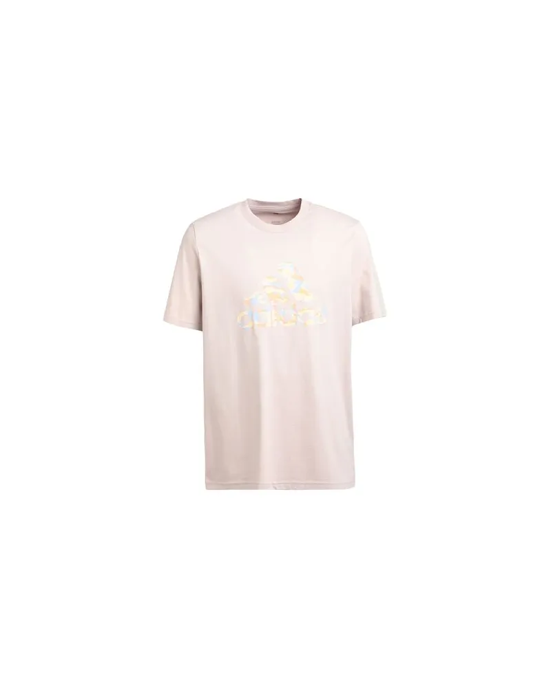 adidas SPORTSWEAR CAMO SHORT SLEEVE TEE  - TOPS - T-shirtsauf YOOX.COM Beige