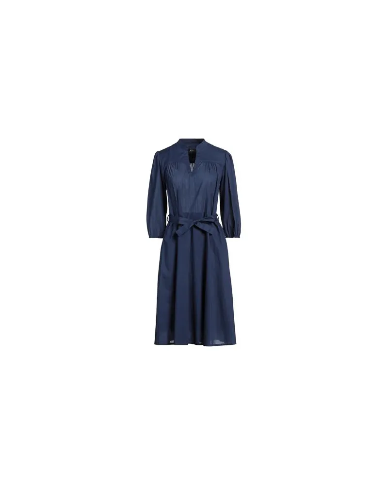 A.P.C. KLEIDER - Midi-Kleiderauf YOOX.COM Marineblau