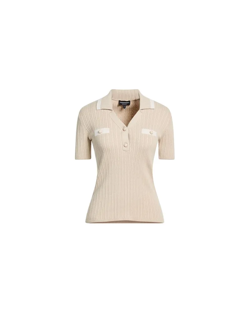 Emporio Armani ICON - TOPS - Poloshirtsauf YOOX.COM Beige