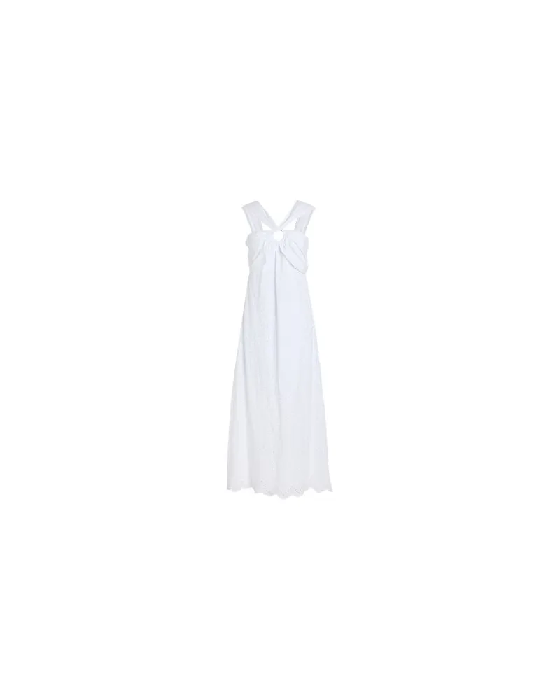 Kaos KLEIDER - Maxi-Kleiderauf YOOX.COM Weiß