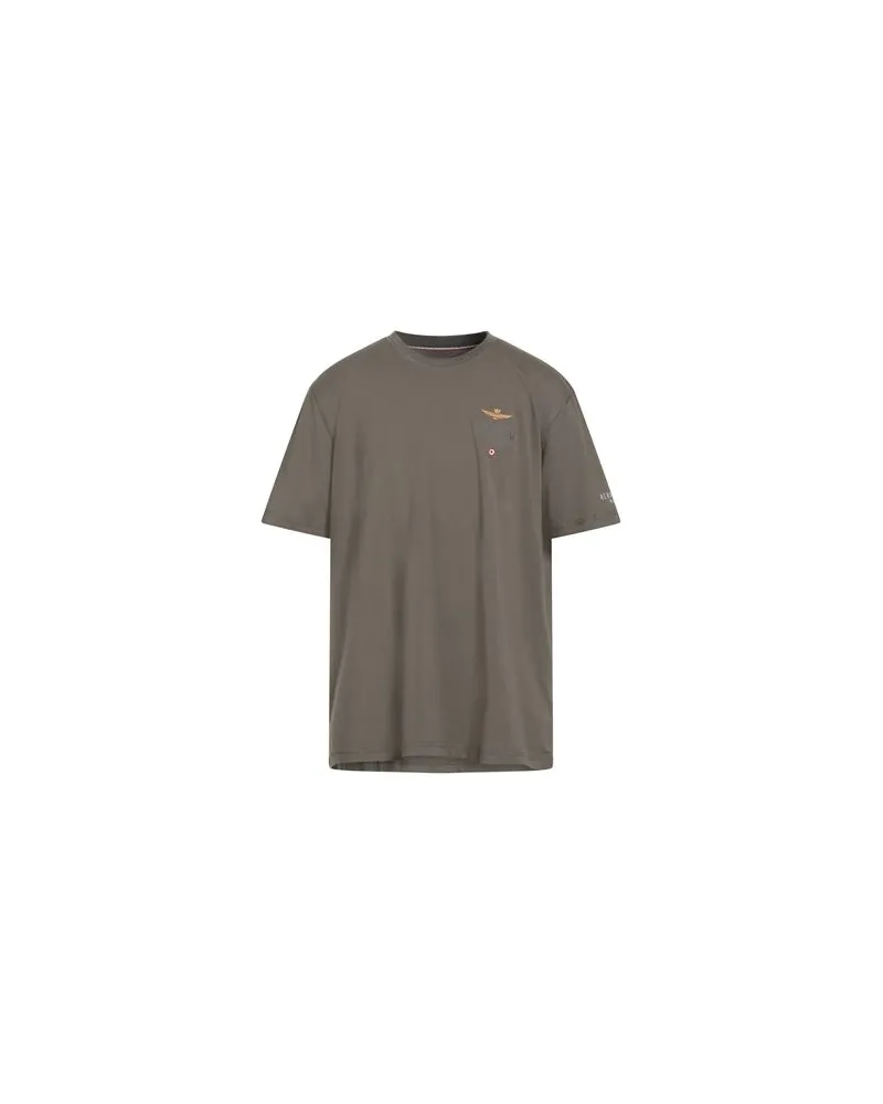 Aeronautica Militare TOPS - T-shirtsauf YOOX.COM Militärgrün
