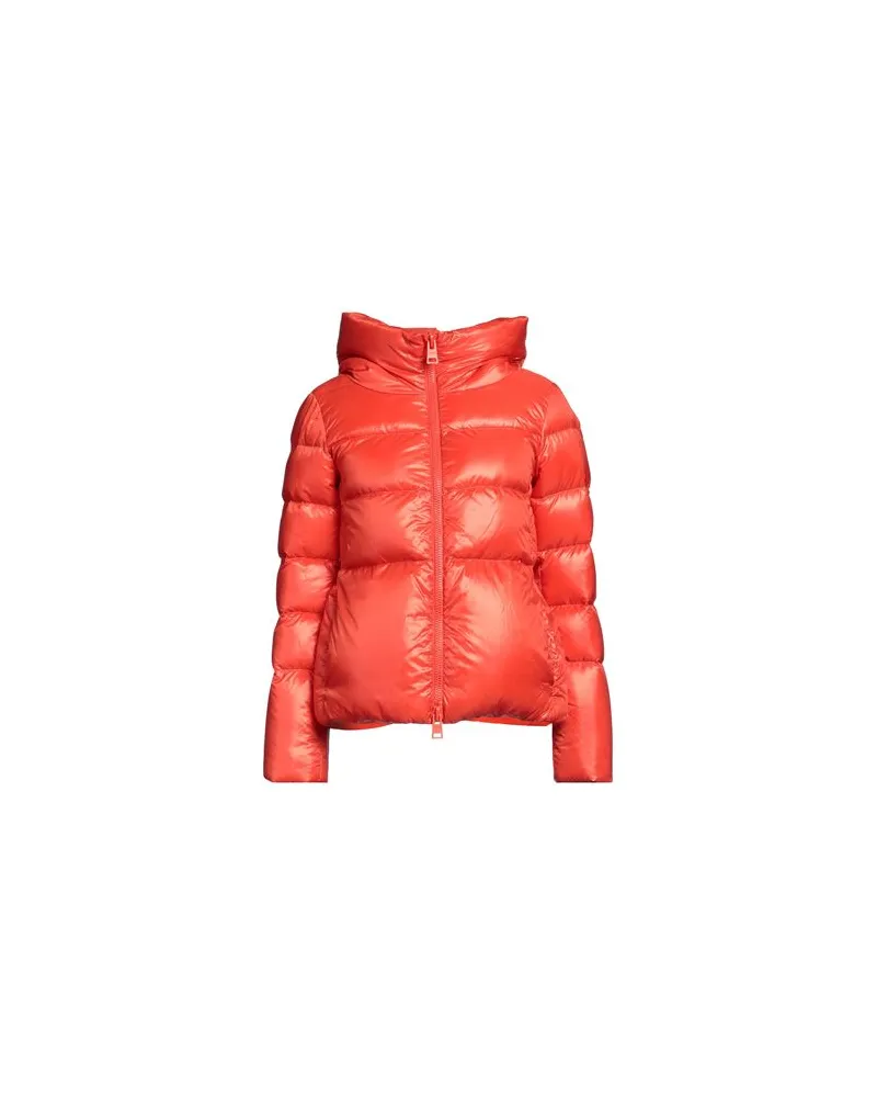 Herno GLOBE - JACKEN & MÄNTEL - Pufferjacken & Daunenjackenauf YOOX.COM Tomatenrot