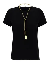 Elisabetta Franchi T-shirts Schwarz