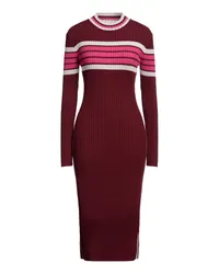 Silvian Heach Midi-Kleid Bordeaux