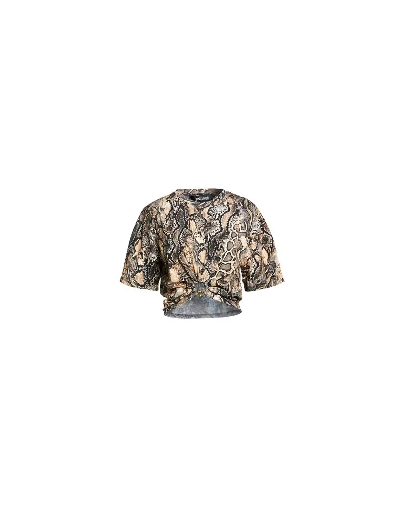 Just Cavalli TOPS - T-shirtsauf YOOX.COM Beige